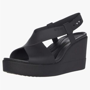 Crocs Women's Brooklyn High Wedge Sandals